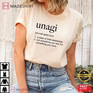 Unagi Total Self Awareness Shirt, Friends Movie Fan T-Shirt