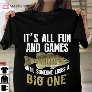 Funny Fishing Gift Smallmouth Bass Fisherman T Shirt 2