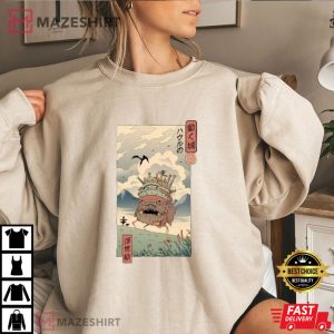 Howls Moving Castle Otaku Gift T Shirt 4