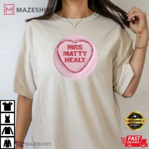 Mrs Matty Healy The 1975 Gift For Fan T Shirt 2