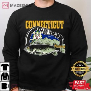Carabiner Connecticut Fishing T Shirt 3