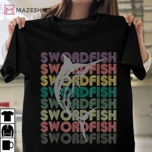 Fishing Swordfish Fishing Lover T Shirt 1