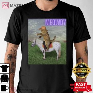 Meowdy Cat Cowboy Shirt Meowdy Meme T Shirt 2