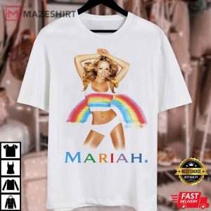 Mariah Carey Rainbow Gift For Fan T Shirt 3