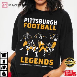 Pittsburgh Football Legends Gift For Fan T Shirt 2