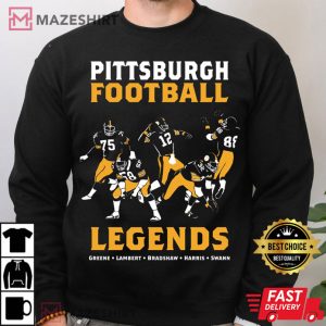 Pittsburgh Football Legends Gift For Fan T Shirt 3
