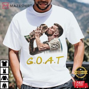 Lionel Messi GOAT Gift For Fan T Shirt 1