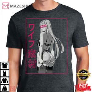 Anime Shirt Hentai Ahegao Waifu T Shirt 3