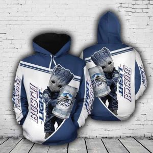 Groot Love Busch Light Father’s Day Gift 3D Hoodie