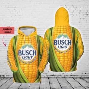 Busch Light Nectar Of The Cobs Personalized 3D Hoodie