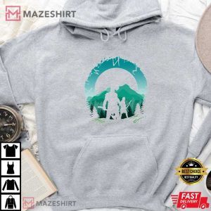 God Of War Ragnarok Kratos And Son T shirt 4