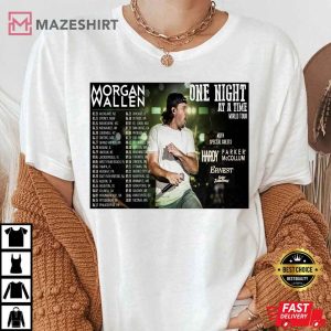 Morgan Wallen One Night At A Time Tour T Shirt 3