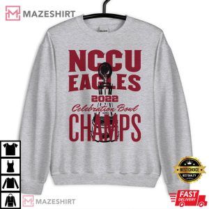 NCCU Celebration Bowl 2022 Champs T Shirt 4
