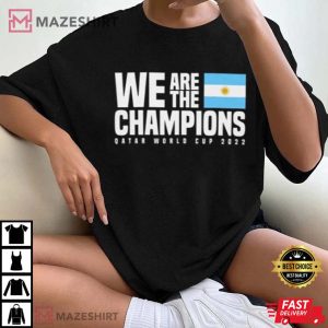 Argentina World Cup Champions 2022 T Shirt 3