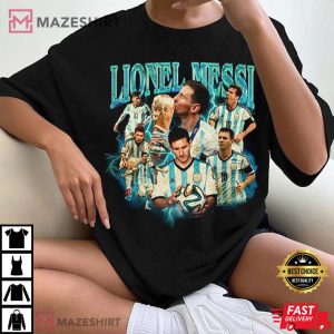 LIONEL MESSI Gildan WC 2022 Champion T Shirt 1