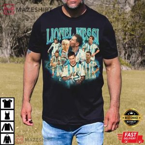LIONEL MESSI Gildan WC 2022 Champion T Shirt 4