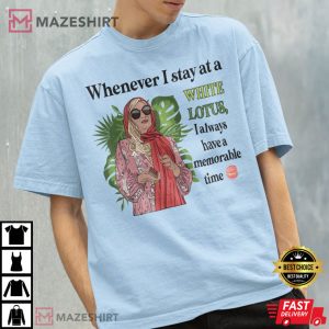 White Lotus Tanya Retro Essential T Shirt 3