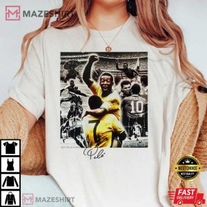 Pele The Legend Of Football Shirt Memories Pele T Shirt 3