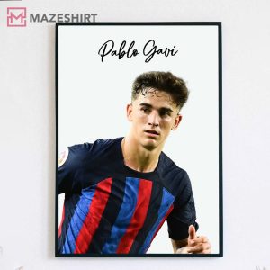 Pablo Gavi Barcelona Gift For Fan Poster