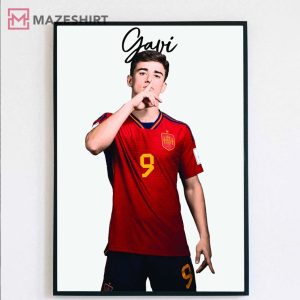 Pablo Gavi Spain Gift For Fan Poster