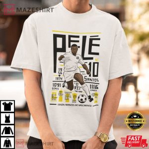 Pele 1970 Brasil Ryan Reynolds Pele T shirt 1