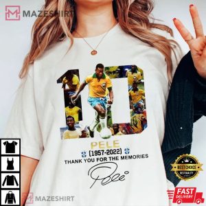 Pele 1970 Brasil Shirt Pele Brasil Soccer T Shirt 2