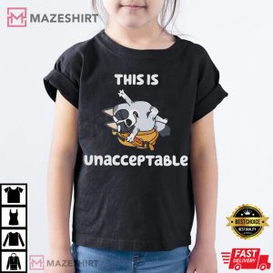 This is Unacceptable Bluey T Shirt 2
