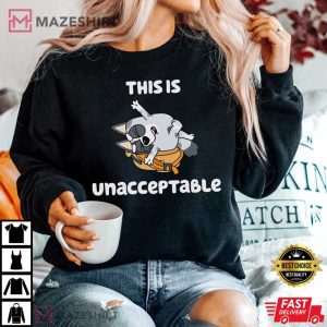 This is Unacceptable Bluey T Shirt 4