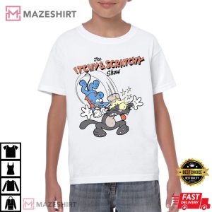 The Simpsons Itchy Scratchy Hammer Show T Shirt 3