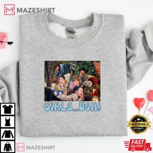 Girls Ugh Shirt Retro Valentine T shirt 3