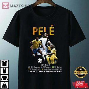 Pele King Of Football Brazil World Cup T Shirt 4