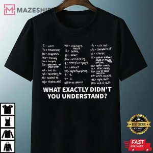 Nurse Acronyms Nursing Registered Appreciation Funny T Shirt 3