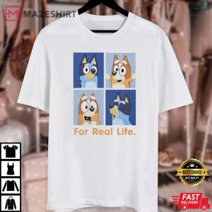 Bluey Friends Bluey Mum Bluey Dad T Shirt 3