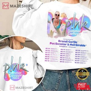 Pink Summer Carnival Tour 2023 T Shirt 2