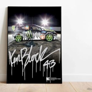 Ken Block 43 Risk Every Thang 2022 Jump Poster