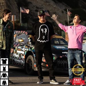 Ken Block Big Ghost 43 Pray For Him T Shirt 2