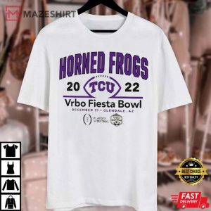 2022 TCU Football VS Michigan Fiesta Bowl Champions T shirt 2