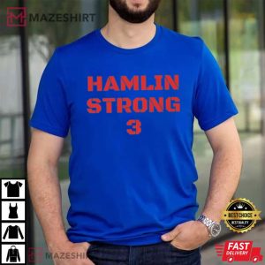 Damar Hamlin Strong 3 Buffalo Bills T shirt 1