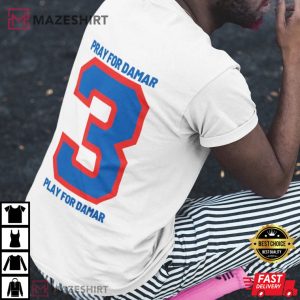 Praying For Damar Halim Buffalo Bills T Shirt 1