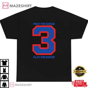 Praying For Damar Halim Buffalo Bills T Shirt 4