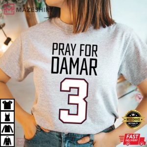 Pray For Damar Romeyelle Hamlin T Shirt 2