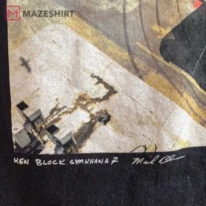 RIP Ken Block 43 LA 2014 Hoonigan Randys Donuts T Shirt 4