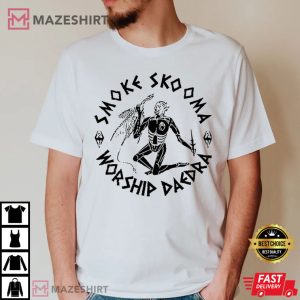 Smoke Skooma Worship Daedra The Elder Scrolls V Skyrim T Shirt 1