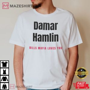 Pray For Damar Hamlin 3 Buffalo Bills T Shirt 2 1