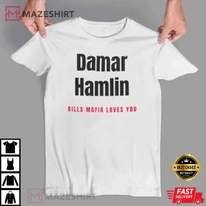 Pray For Damar Hamlin 3 Buffalo Bills T Shirt 3 1
