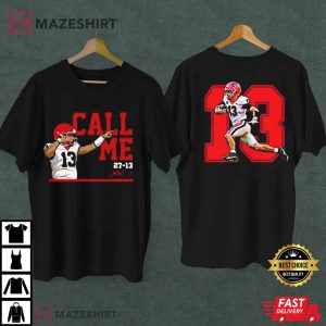 Georgia Bulldogs Stetson Bennett Call Me T-Shirt