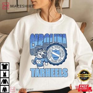 Vintage NCAA North Carolina Tar Heels Best T Shirt 4