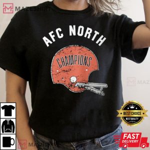 Afc North Champions Helmet Best T Shirt 2