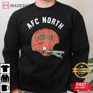 Afc North Champions Helmet Best T Shirt 3