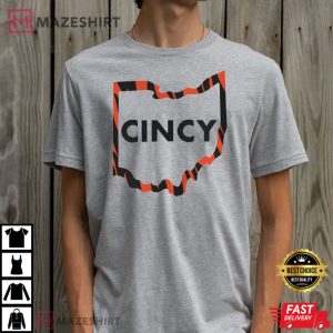 CINCY Ohio Football Best T Shirt 1